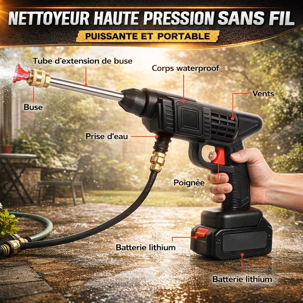 Nettoyeur Haute Pression Kärcher Sans Fil